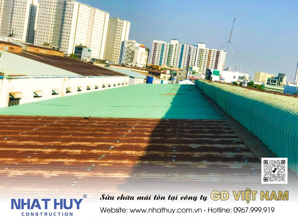 Khi nào cần sửa chữa mái tôn nhà xưởng? 3 sua-chua-mai-ton-nha-xuong