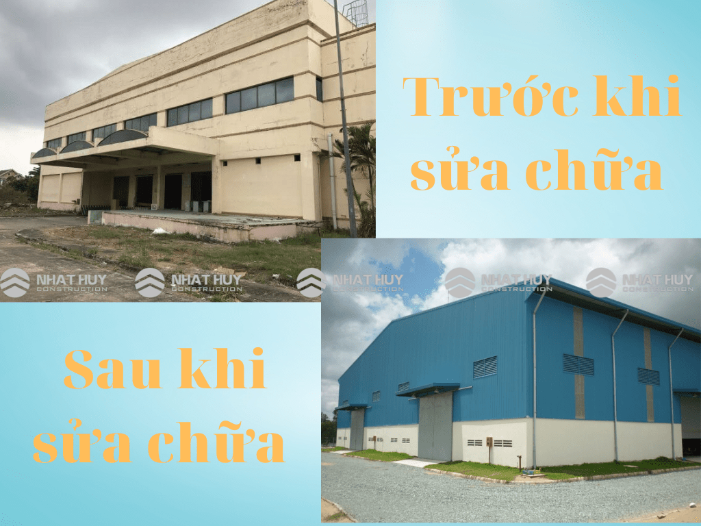 Sửa chữa nhà xưởng tại Bình Dương