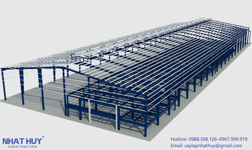 Thiết kế thi công nhà xưởng