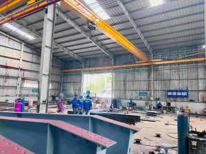 Xưởng kết cấu thép (Nhật Huy Construction)