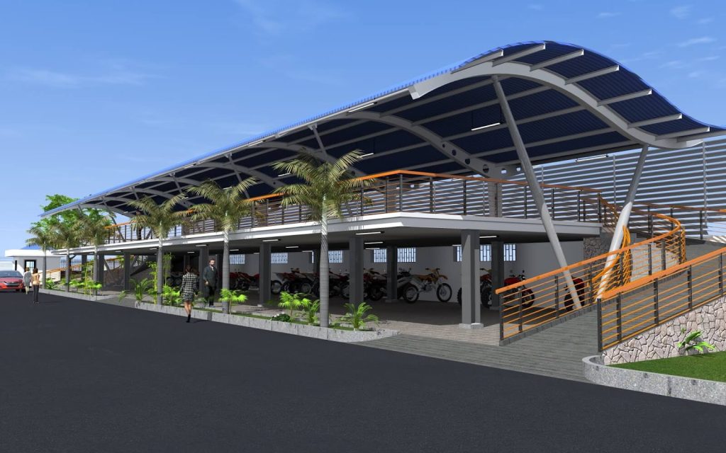 Chi phí xây nhà xe thép tiền chế có mắc như bạn nghĩ ? 5 kich-thuoc-nha-xe-cong-cong