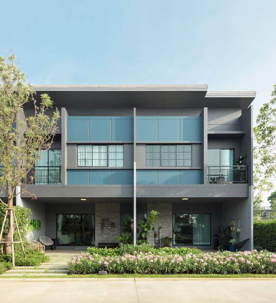 Nhà tiền chế 2 tầng - Báo giá xây dựng chi tiết 10 mau-nha-khung-thep-2-tang-lien-ke
