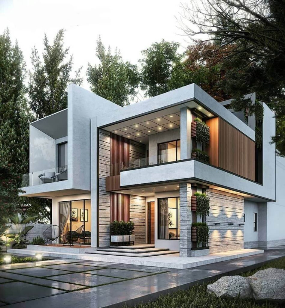 Nhà tiền chế 2 tầng 5x20 siêu đẹp ai cũng muốn sở hữu 4 thiet-ke-nha-tien-che-2-tang-hien-dai-sang-trong-va-tien-nghi