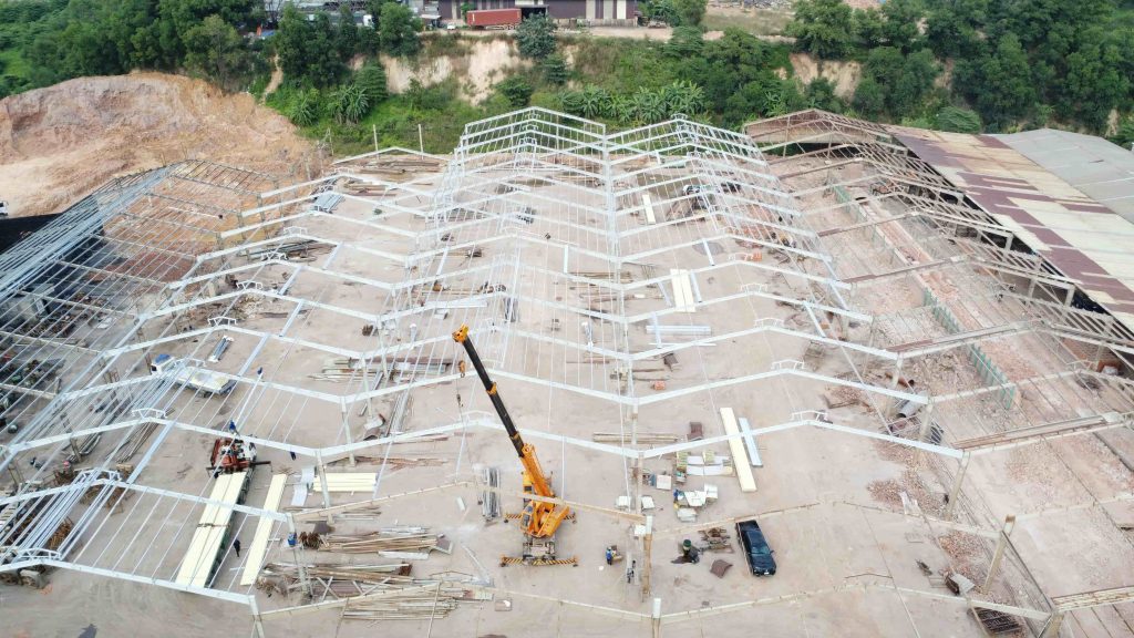 Kết cấu nhà xưởng công nghiệp