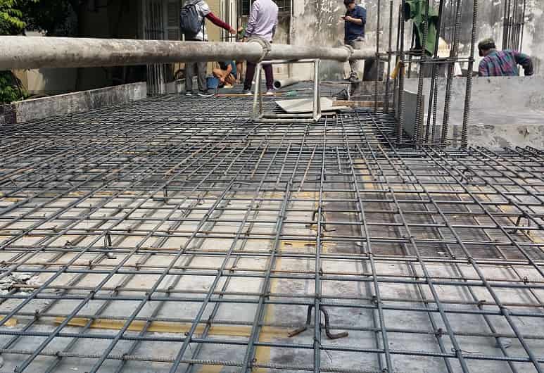 Nên bố trí thép sàn 1 lớp hay thép sàn 2 lớp 2 bo-tri-thep-san-2-lop