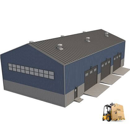 Thiết kế nhà xưởng tiền chế 200m2 tiết kiệm, nhanh chóng 4 Nhà xưởng 200m2 phù hợp với các mô hình sản xuất