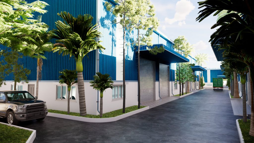 Nhà Xưởng Sản Xuất - Thương Mại Bao Bì Kiên Long 3 Nhà xưởng có tính thẩm mỹ cao