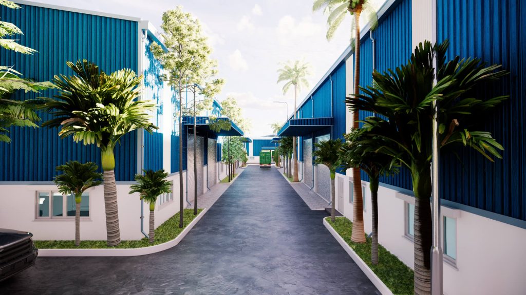Nhà Xưởng Sản Xuất - Thương Mại Bao Bì Kiên Long 4 Thiết kế nhà xưởng đạt chuẩn