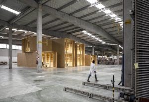 Thiết kế nhà xưởng kết hợp văn phòng