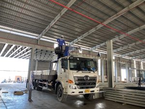 Thi công kết cấu thép văn phòng công ty TNHH Vật liệu mới Xing Chen