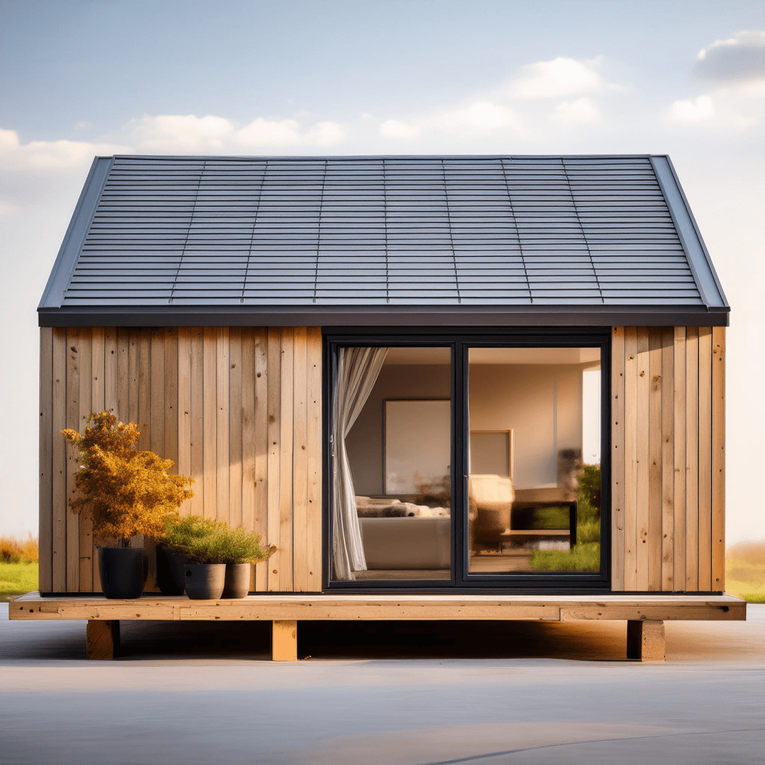 Mẫu nhà tiền chế 20m2