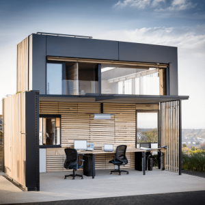 mau nha tien che la van phong