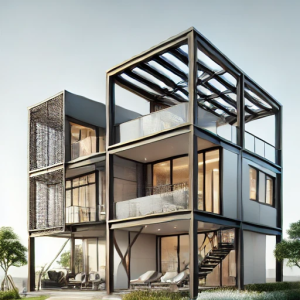 Steel Frame House 1