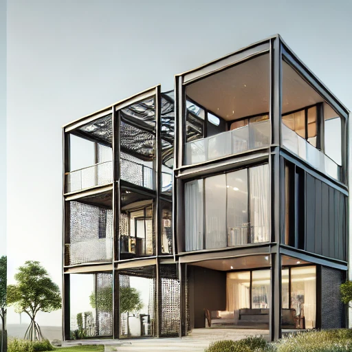 Làm nhà khung thép hiện đại – Xu hướng xây dựng tối ưu trong kiến trúc mới Steel Frame House 2