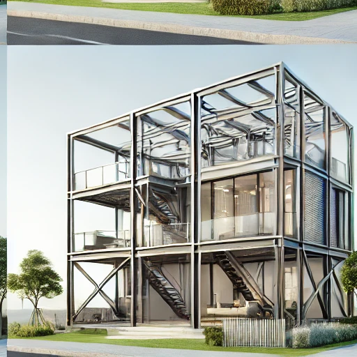 Làm nhà khung thép hiện đại – Xu hướng xây dựng tối ưu trong kiến trúc mới Steel Frame House 4