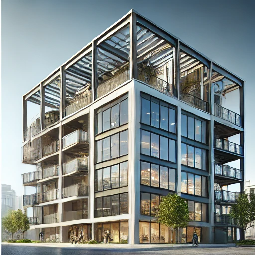 Chi phí xây nhà khung thép 3 tầng steel frame building 10