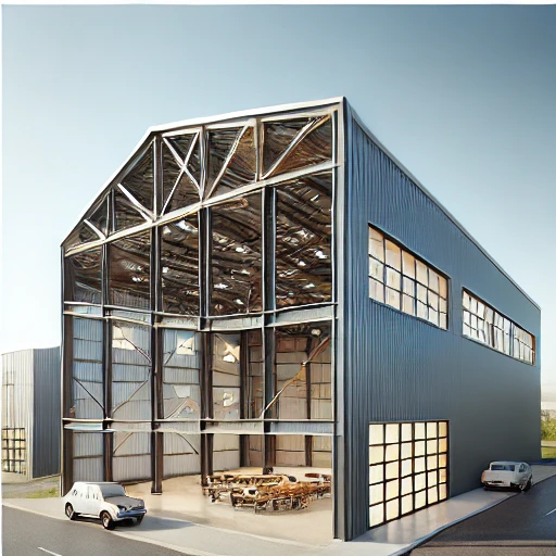 Làm nhà khung thép – Xu hướng mới trong xây dựng hiện đại 3 steel frame building 4