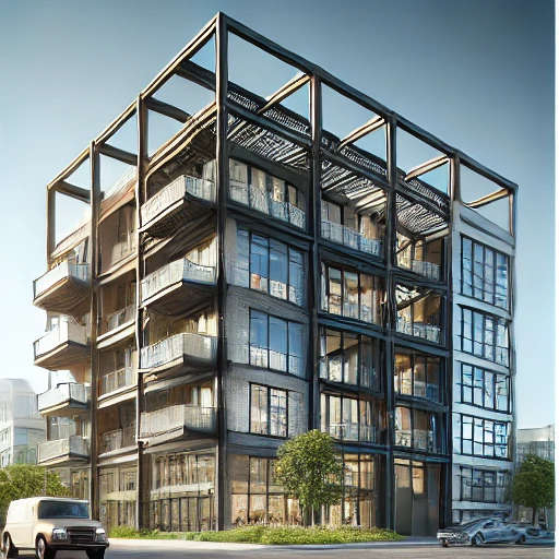 Chi phí xây nhà khung thép 3 tầng steel frame building 9