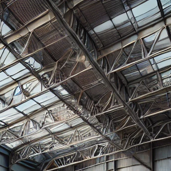Ứng dụng làm nhà khung thép trong công nghiệp và thương mại Square Steel Frame Building 3