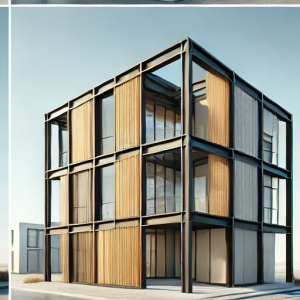 Steel Frame Building 4