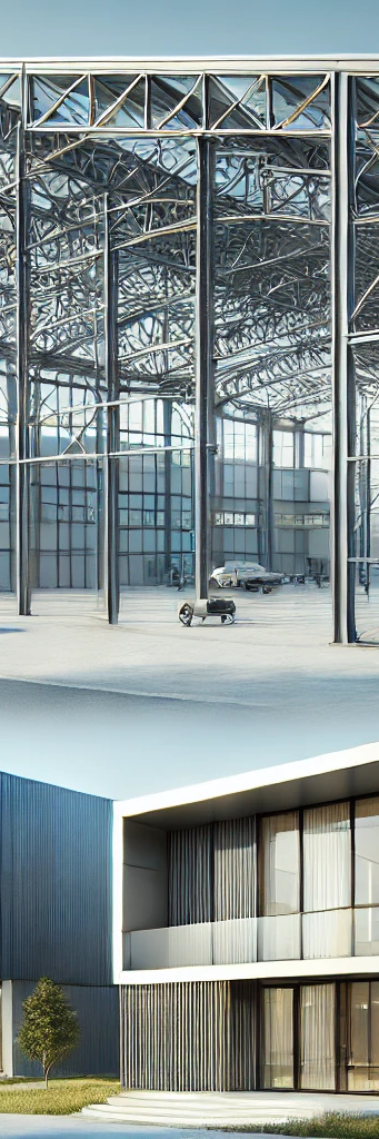 Các loại nhà khung thép phổ biến, sự đa dạng trong giải pháp xây dựng hiện đại Steel Frame Structure 2