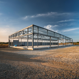 Xây nhà bằng khung thép tiền chế - Thi công nhanh