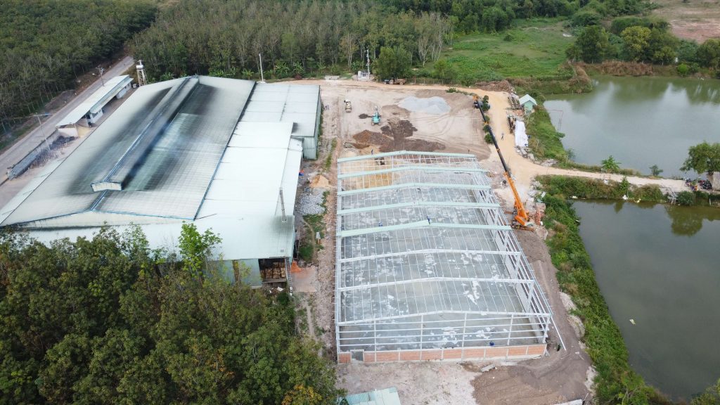 Nhà xưởng khung thép tiền chế – giải pháp nhà xưởng tiết kiệm chi phí hiệu quả 2 Cấu trúc cơ bản của nhà xưởng khung thép tiền chế