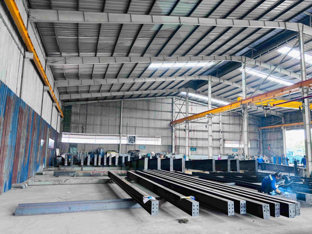 Thi công kết cấu thép – Giải pháp bền vững cho công trình hiện đại 2 Thi công kết cấu thép - Quy trình thi công