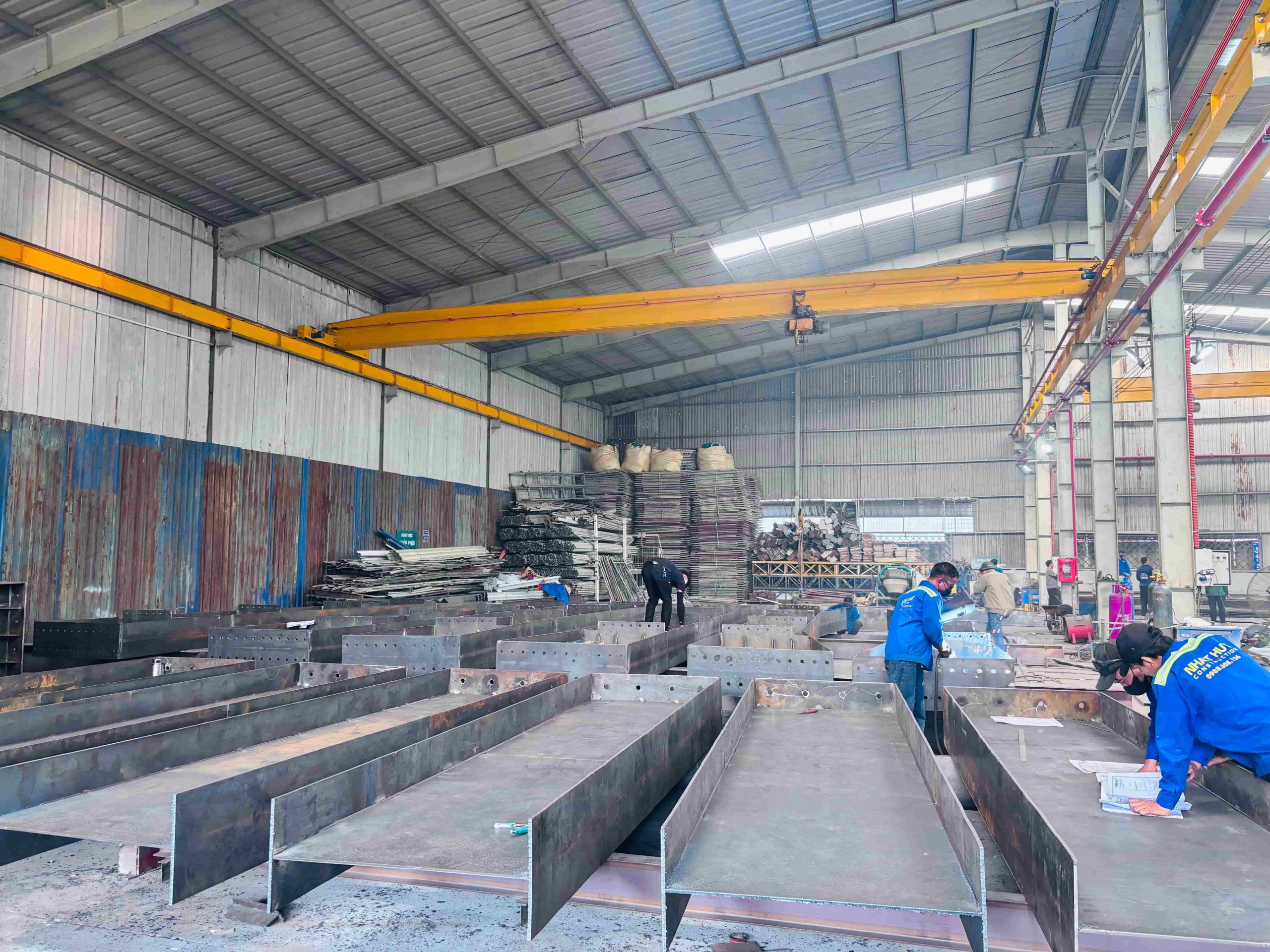 Gia công kết cấu thép