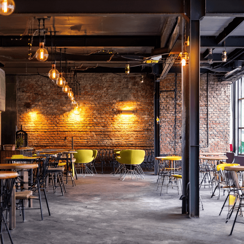 Cafe Industrial – phong cách công nghiệp