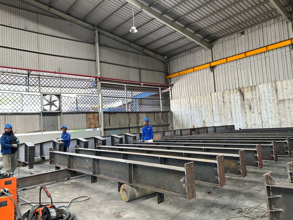 Gia công kết cấu thép steel structure chuyên nghiệp 2 2. Gia công kết cấu thép steel structure
