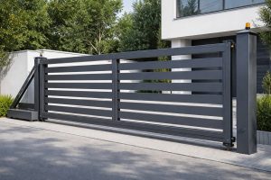 Tổng quân & báo giá cổng trượt kết cấu thép