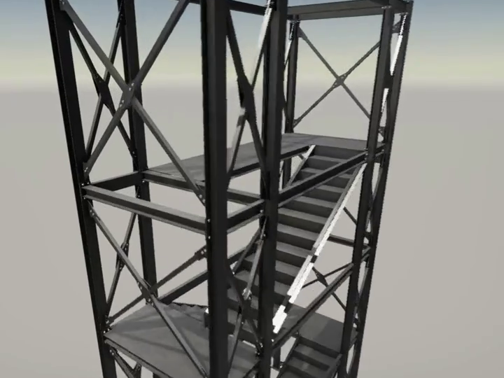 Kết cấu thang thép là gì