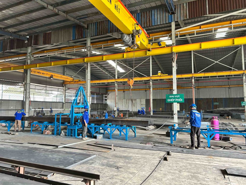 Các yếu tố cấu thành đơn giá gia công kết cấu thép xây dựng