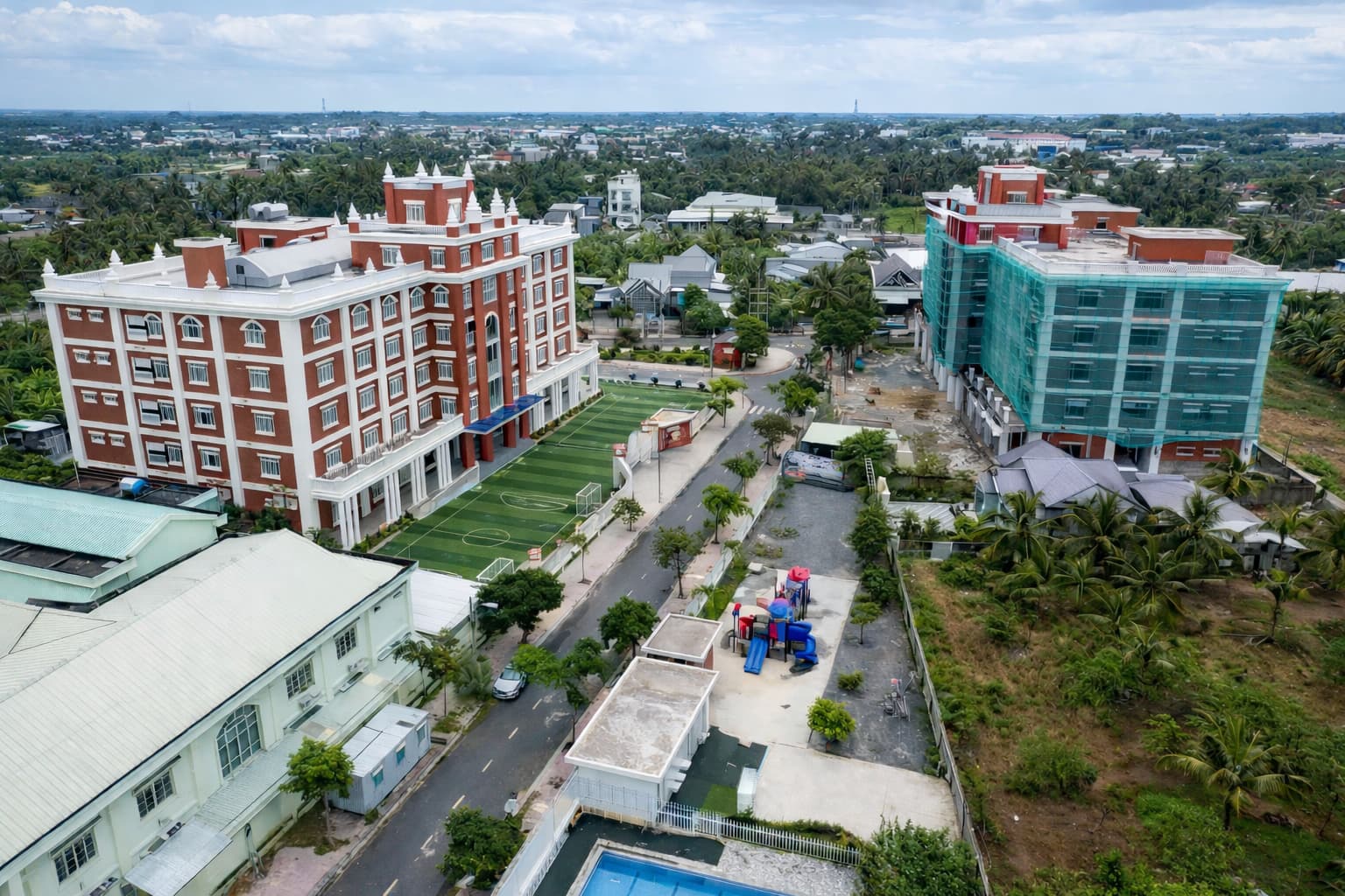 Tiêu chuẩn xây dựng trường học - Trường Việt Anh 05 Trà Vinh