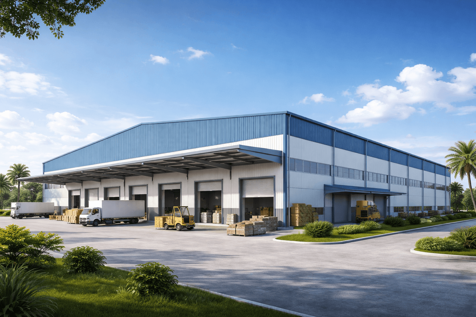 Nhà tiền chế công nghiệp