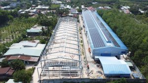 Nhà xưởng kết cấu khung thép