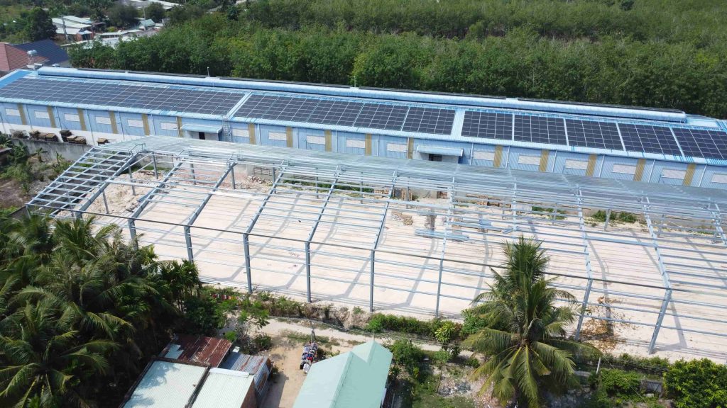 Nhà xưởng kết cấu khung thép – Giải pháp xây dựng hiện đại 2 Nhà xưởng kết cấu khung thép tiền chế