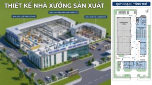Thiết kế nhà xưởng sản xuất