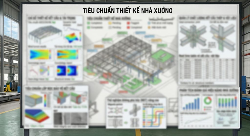 Tiêu chuẩn thiết kế nhà xưởng mới nhất