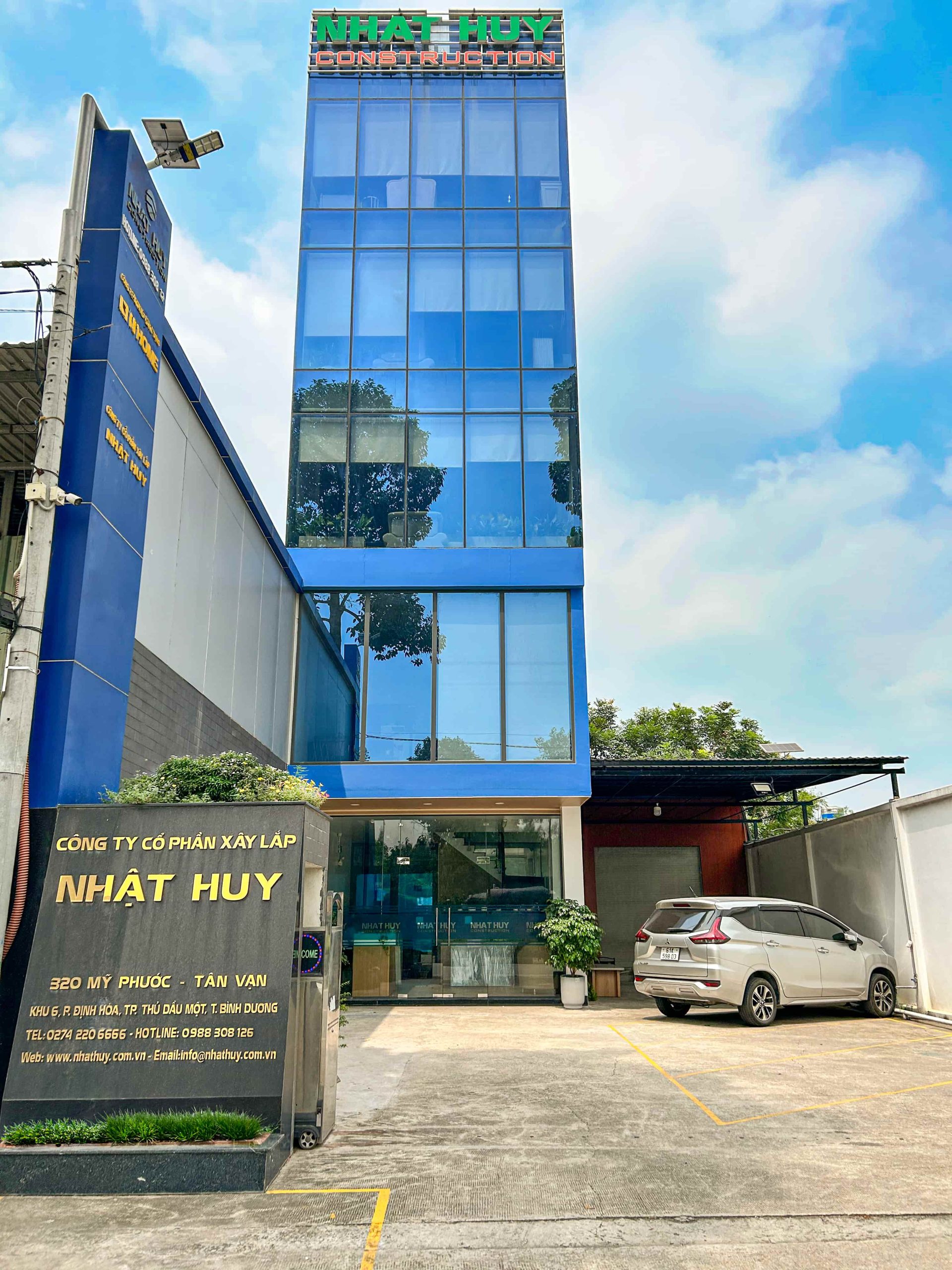 Trụ sở văn phòng công ty Xây Lắp Nhật Huy (NHAT HUY CONSTRUCTION) 2026
