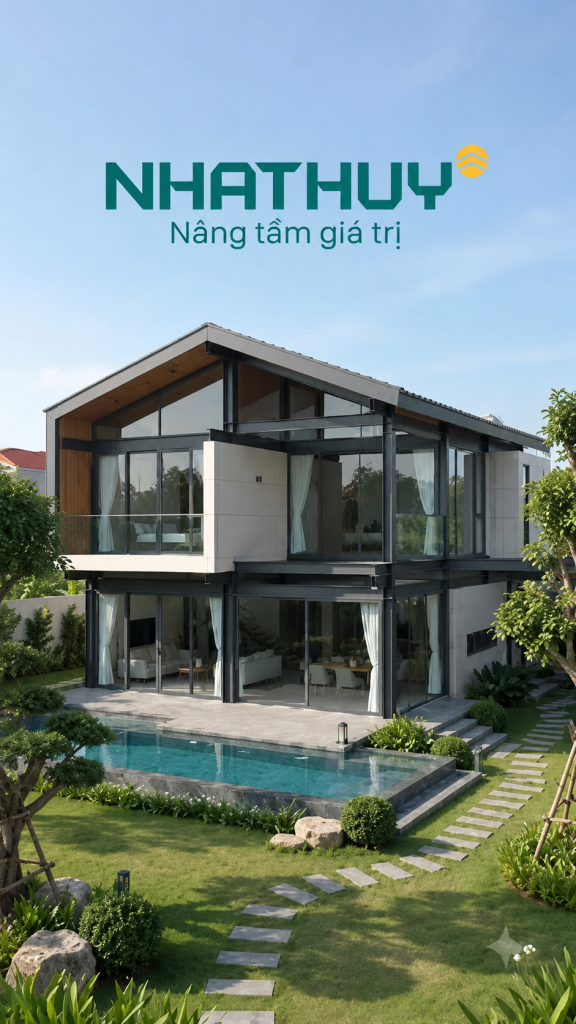 Mẫu Nhà Tiền Chế 2 Tầng Sang Trọng – Xu Hướng Nhà Ở Hiện Đại Năm 2026